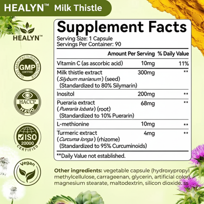 HEALYN™ Milk Thistle (3 month Supply)